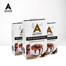 [아발란체] 99% 슈가프리 핫초코 200g x3, 3개
