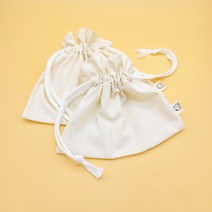 리유즈백 프릴 광목 더스트백 스트링파우치 천주머니