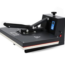 티셔츠 로고 열프레스기 전사기 반자동 인쇄기 의류용, 29X38 쉐이킹 헤드 열 프레스 기계