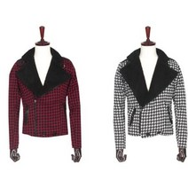 세련된 체크무늬 겨울블레이져점퍼 입기편한 20대