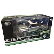 RC 카 정품 랜드로버 디펜더 원격 제어 1:12 대형 충전 레이싱 드리프트 오프로드 무선 조종 장난감 자동차, 충전식 배터리 3개, Jianfengyuan 1/12 랜드로버 실버