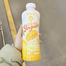 노브랜드 망고담은 요거트 750ml x 2개, 종이박스포장