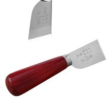 가죽 공예 도구 공구 고급 우드 손잡이 핸들 나이프, 단품
