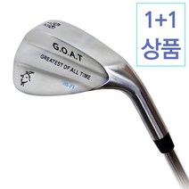 스포츠_ [G.O.A.T] 고트 HS-F1 스틸 골프웨지(2개1세트), 60도 2개
