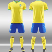 22-23 카타르 월드컵 프랑스 브라질 아르헨티나 포르투갈 네덜란드 국가대표 반팔 긴팔 홈 어웨이 어린이 축구 유니폼 성인 축구복 상하세트