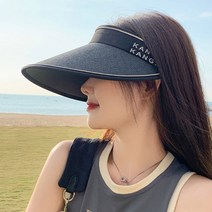 칸느 자외선차단 썬캡 햇빛 UV 차단 여성 챙넓은 햇빛가리개 여름모자