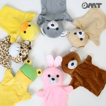 OMT 12종류 동물 손인형 구연동화 KC인증 애니멀 교구 OD-AM, OD-AM07