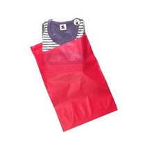 HDPE 택배봉투 15X20cm 접착4cm 100장 PINK0.07mm