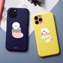 아이무이 소프트 케이스 양말멍(컬러젤리) 실버푸들:갤럭시S20울트라(G988), 1개