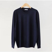 제니트 여성 루즈핏 라운드넥 데일리룩 베이직 소프트 긴팔 니트 유알라운드넥