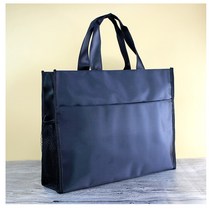 미술 아트백 A3 스케치 용품 화구 가방 캔버스 토트, 블랙