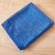 미소진다용도바둑판걸레 1P(40x60)-블루 걸레 손걸레 찌든때 청소용품 만능크리너, 미소진다용도바둑판걸레 1P(40x60) 블루