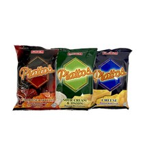 필리핀 잭앤질 피아토스 감자칩 스낵 85g 3종택 4봉, 치즈향4봉