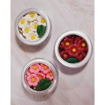 [제주도기념품/비누답례품/선물용]아토르 제주 동백/왕벚꽃/감귤꽃 휴대용 여행용 수제손비누, 감귤꽃 [하양]