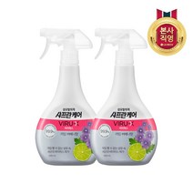 샤프란케어 바이럭스 섬유탈취제 500ml_라임버베나향*2개
