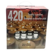 티라이트 캔들 초 세트 대용량 420개 1상자 Tealite candles, 1