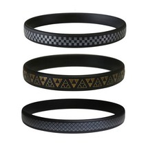 2022 패션 정전기 방지 팔찌 밴드 스파크논, 블랙원형 M