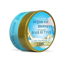 OGX 오지엑스 리페어 아르간 오일 모로칸 크리미 헤어 버터 187g, Hair Butter