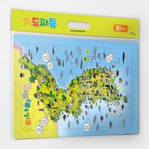 취미퍼즐 80피스 판퍼즐 우리나라지도-72394EA, GC_ 본상품선택, GC_ 1, GC_ 본상품선택