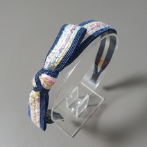 트위드 여아머리띠 유아 아동 초등 머리띠 유아헤어밴드