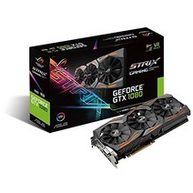 ASUS R.O.G. STRIX 시리즈 NVIDIA GeForce GTX1080 탑재 비디오 카드 베이스 클럭 1670MHz STRIX-GTX1080-A8G-GAMING