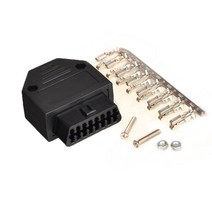 OBD 남성 플러그 16Pin 커넥터 II 어댑터 J1962 재고 있음 배송, J1962F