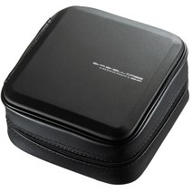 (SANWA) CD DVD 보관 케이스(블랙/60매보관)/FCD-WLBD60BK FCD-WLBD60BK