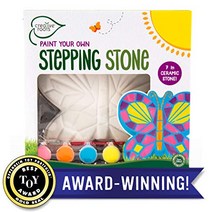 Creative Roots Paint Your Own Mosaic Butterfly Stepping Stone by Horizon Group USA, 1