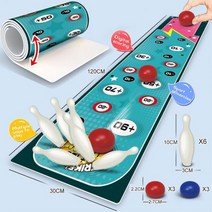 컬링 보드게임 테이블 게임 120x30cm 실내 레저 부모-자녀 매트 인터랙티브 볼링 볼 축구공 장난감, Style B