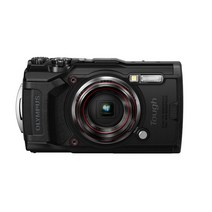 OLYMPUS 디지털 카메라 Tough TG-6 블랙 1200만 화소 CMOS F2.0 15m 방수 100kgf 내하중