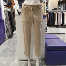 3여성)올리비아로렌 아웃포켓 디테일이 스타일리쉬한 배기핏 데님 팬츠 VVCMPXS2351