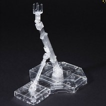 건담 거치대 액션 베이스1 CLEAR 프라모델 건프라 피규어 스탠드 디스플레이 받침대