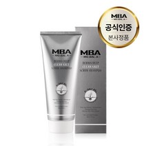 MBA 두피 각질 스크럽 노폐물 제거 모발아 더마 딥 클린 솔트 스크럽 소금 샴푸 200g, 1개, 500ml