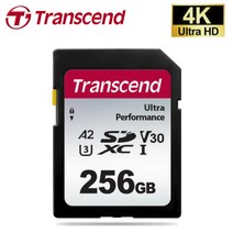 트랜센드 SONY 소니 PXW-X70 / PXW-Z90 캠코더전용 256G SD메모리카드 Class10 4K촬영지원, 256GB