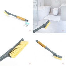 프리미엄우드브러쉬 틈새 화장실청소도구 욕실청소솔 화장실청소솔 화장실타일청소