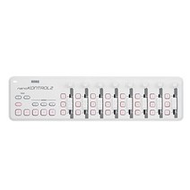 KORG 클래식 USB MIDI 컨트롤러 nanoKONTROL2 WH 화이트 음악 제작 DTM 컴팩트 설계로 운반에 최적 곧 시작할 수 있는 소프트웨어 라이센스 포함