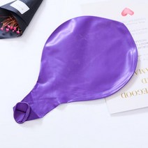 애드벌룬 에드벌룬 현판식 제막식천1pc 블랙 라운드 라텍스 풍선 36 인치 90cm 큰 웨딩 생일 파티 장식 공, 11 Purple