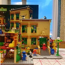 호환레고 최상급 모듈러 모음 부티크 호텔 관공서 10297 22050 백화점 경찰서, C.세서미 스트리트