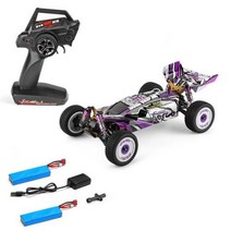 Wltoys124018 124019 RC 자동차 112 스케일 60 KMH 고속 레이싱카 24G 4 륜 구동 금속 섀시 충격 흡수장치 VS 12428, 124019 2B