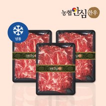 [농협안심한우] 1+등급 한우 샤브샤브 300g / 600g / 900g, 1개, 900g (300gX3팩)