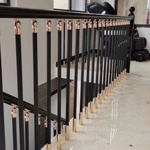 안전 난간대 계단 안전바 핸드레일 손잡이 난간, 골드 후프 막대