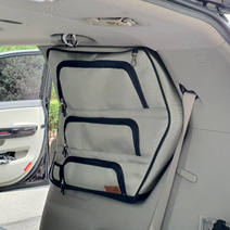 3세대 카니발 윈도우백 SUV자동차 수납가방, 그레이