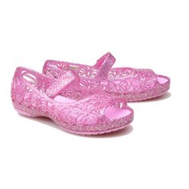 크록스 CROCS 이사벨라 글리터 202602-6JU 핑크 509079