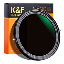 공식수입정품 K&F Concept NANO-X CPL   Fader ND 가변 ND 필터 ND2-ND32 77mm / CPL ND