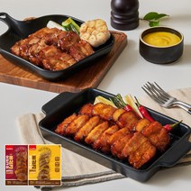 굽네 오븐구이 통삼겹 슬라이스 2종 혼합팩, 150g, 1세트, 갈비천왕맛2+볼케이노맛1