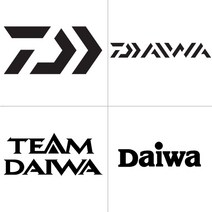 마이웨이카 다이와 스티커 낚시 로고 데칼 태클박스 쿨러 꾸미기, 로고2, 홀로그램