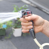 초강력 수압 욕실청소 세차용 미니 분사건 물호스 화단 화장실 스프레이건