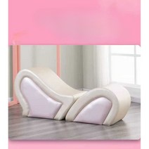 러브 체어 성인용 모텔 호텔 가성비 바운스 체위 의자, 핑크 분할 소파