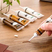 목제 메꾸미 필러 틈세메꾸기 우드 가구 마루 기스 흠집제거 펜슬 퍼티 우드픽스 보수제 메꿈제 메꿈이, 퍼티용_연체리, 1개