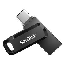 [SanDisk] USB 울트라 듀얼 드라이브 고 (Ultra Dual Drive Go) TYPE-C 3.1 [128GB/블랙] [SDDDC3-128G-G46], 본상품